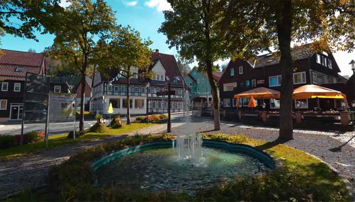 Centrum van Altenau