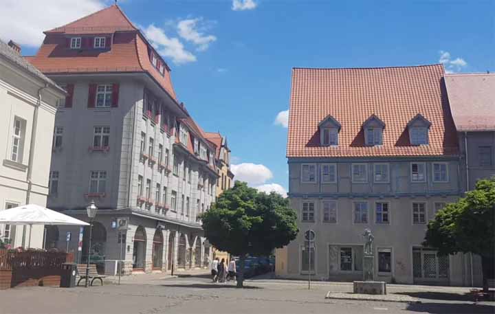 Holzmarkt in Aschersleben