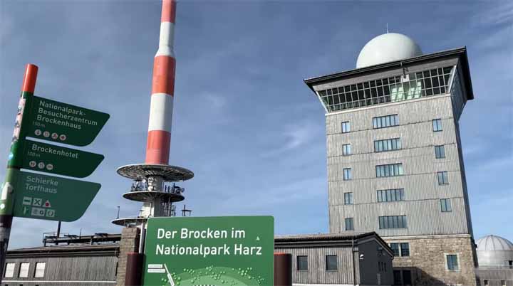 Op de top van de Brocken 