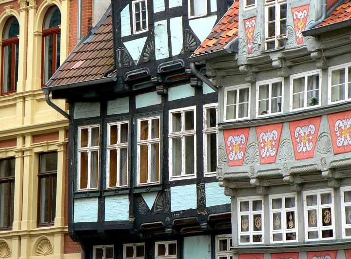 Prachtige vakwerkgevels