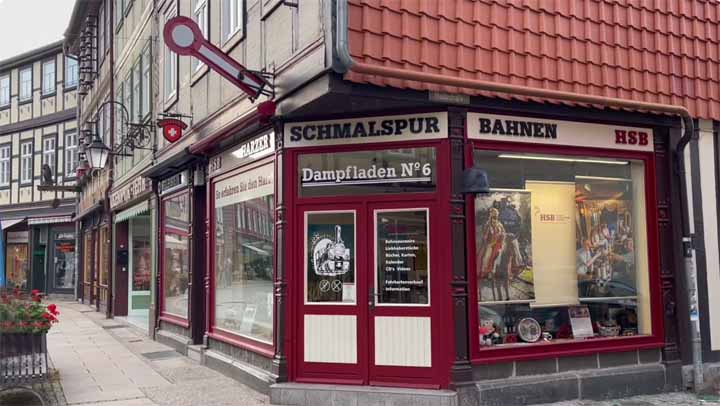 De Harzquerbahn start in Wernigerode